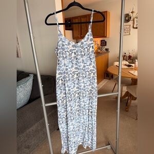 Market & Spruce Floral Spaghetti Strap Maxi Dress